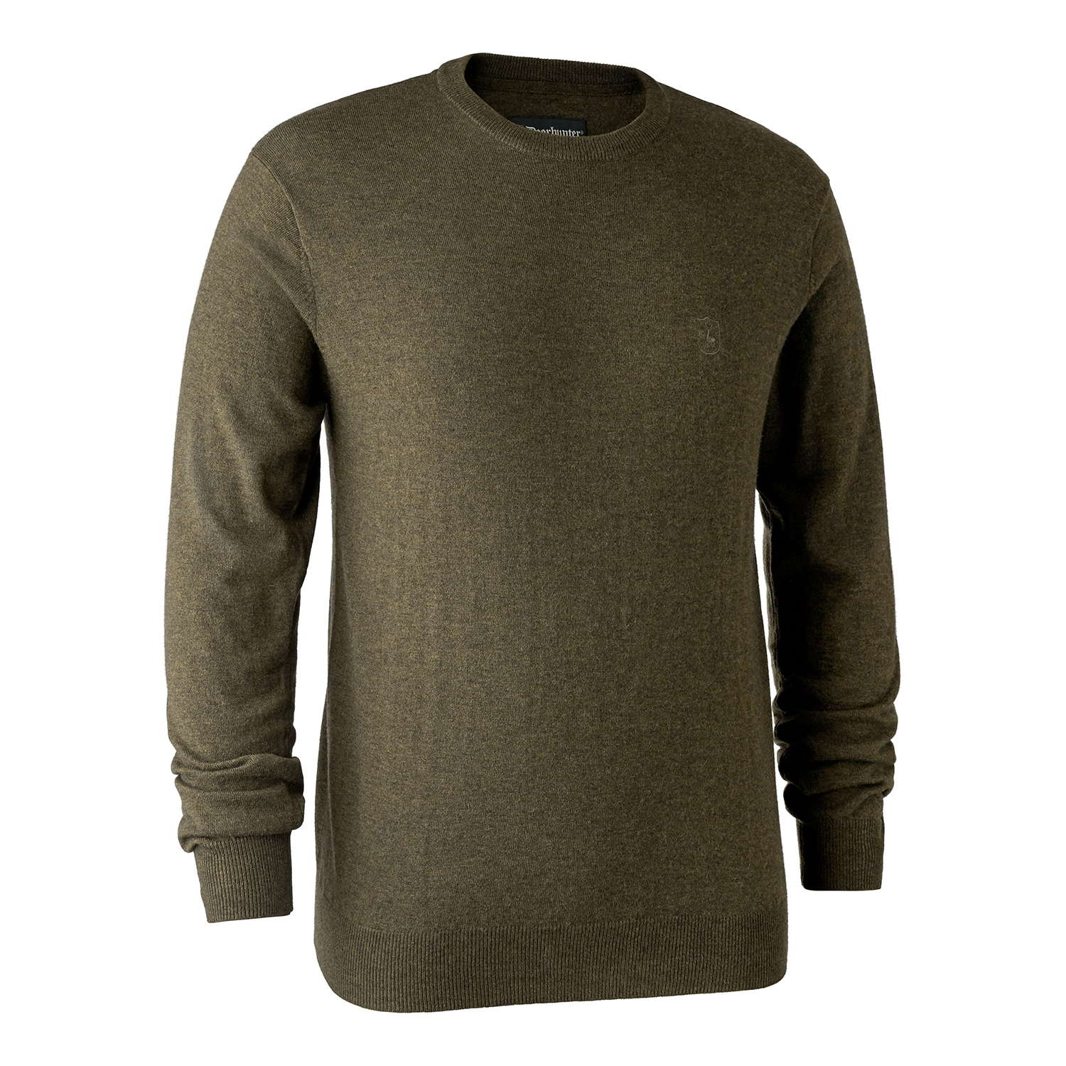 Kingston Strik med Rund Hals - Cypress - Fantastisk Udsalg!
