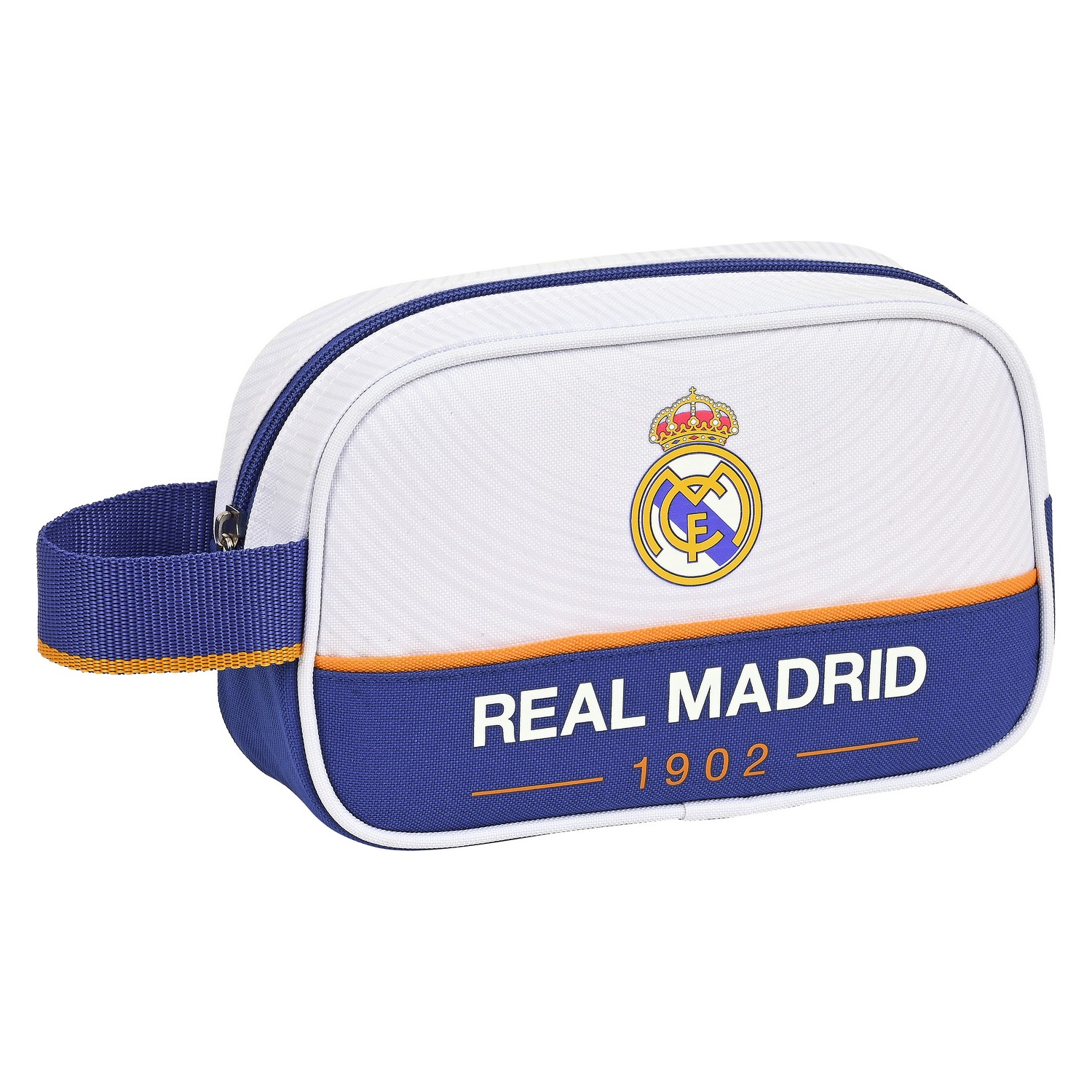 Skoletoilettaske Real Madrid C F  Blå Hvid