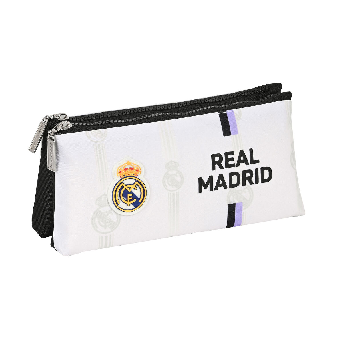 Skoletoilettaske Real Madrid C F Sort Hvid X X Cm