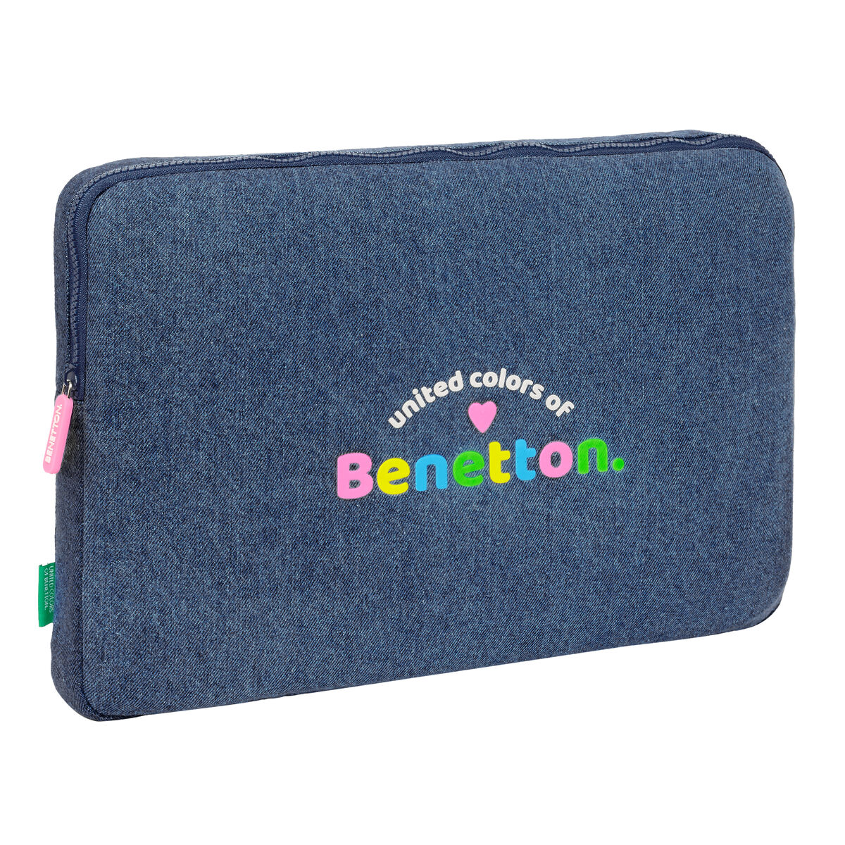 Laptop Cover Benetton Denim Blå X X Cm