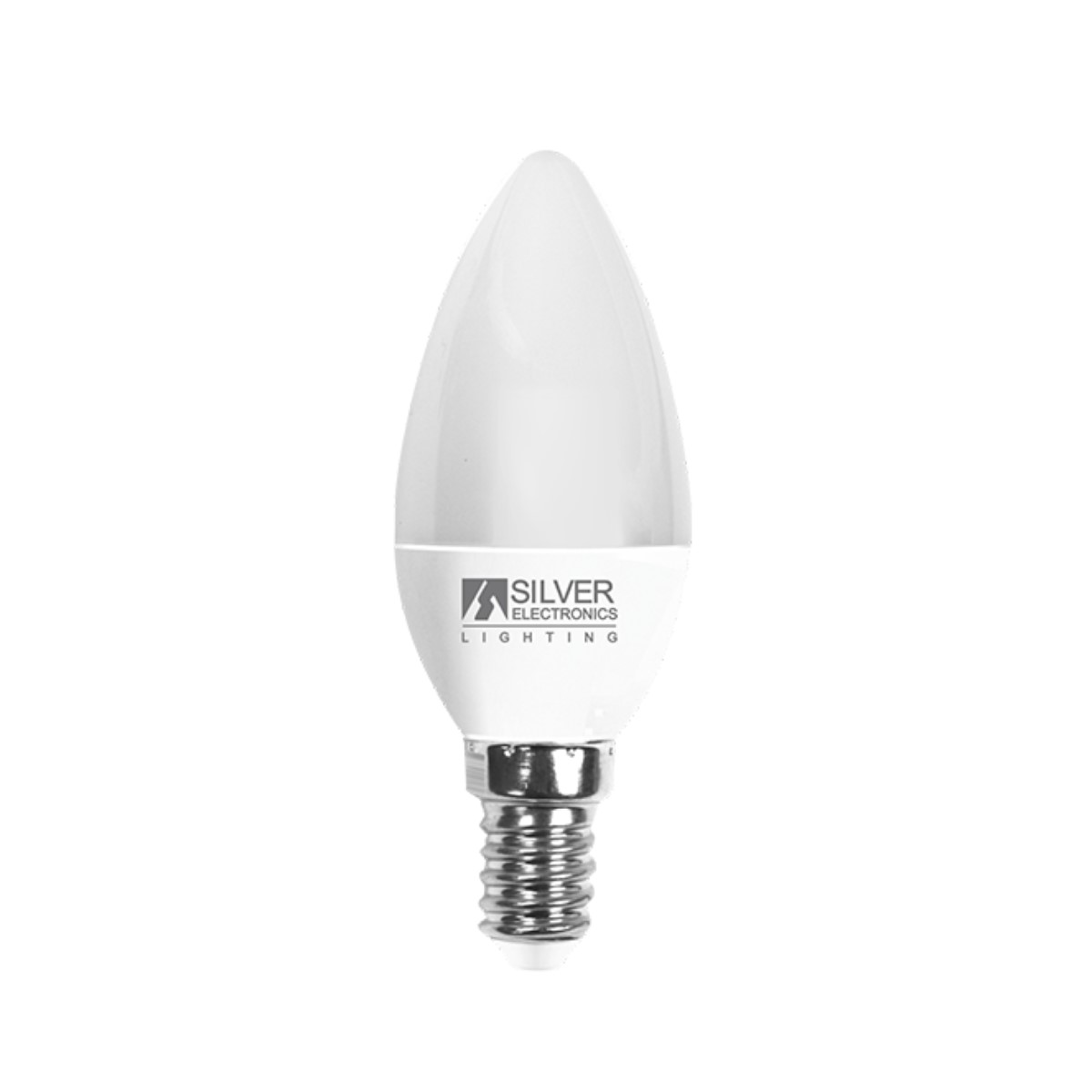 Candle Led Pære Silver Electronics Hvidt Lys   W   K