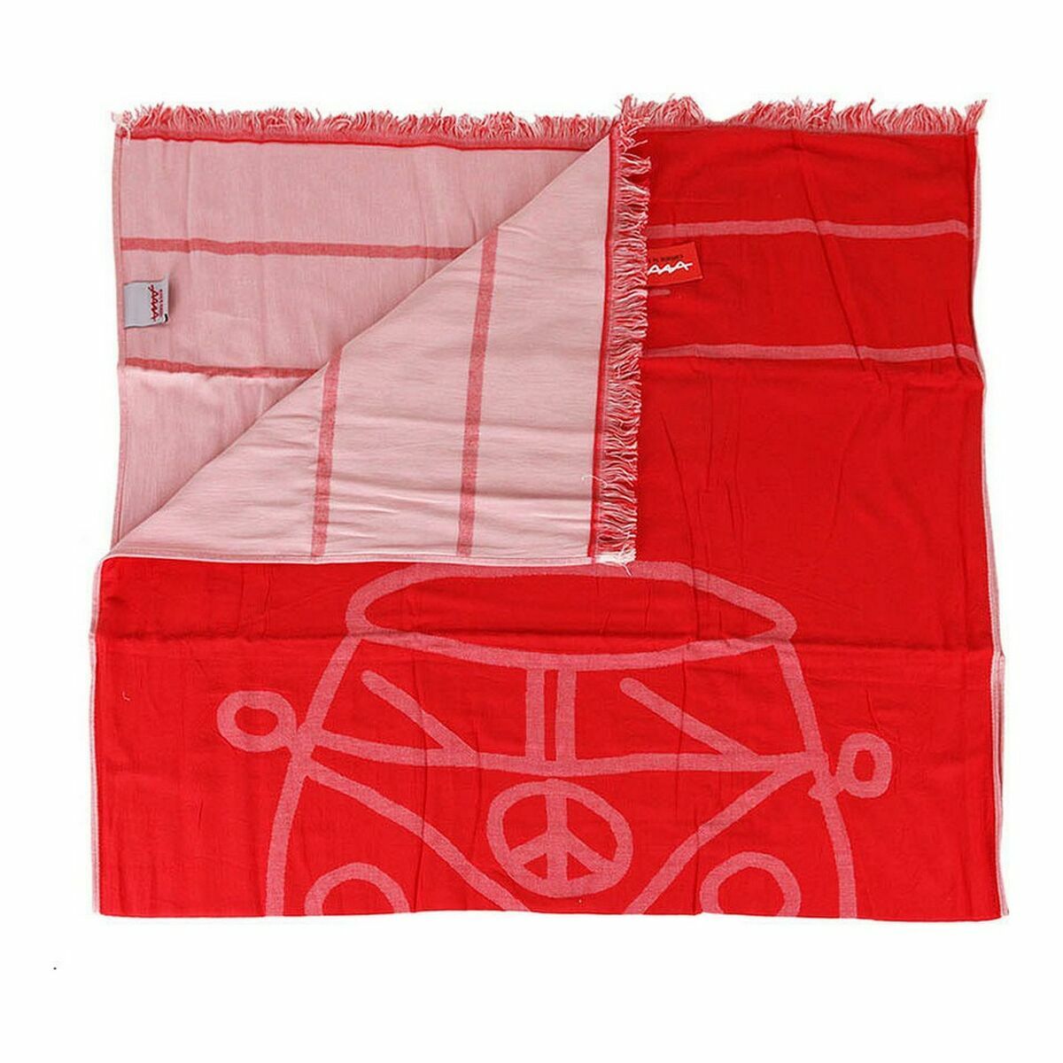Håndklæde Sarong C? Llate La Boca Varevogn Rød X Cm