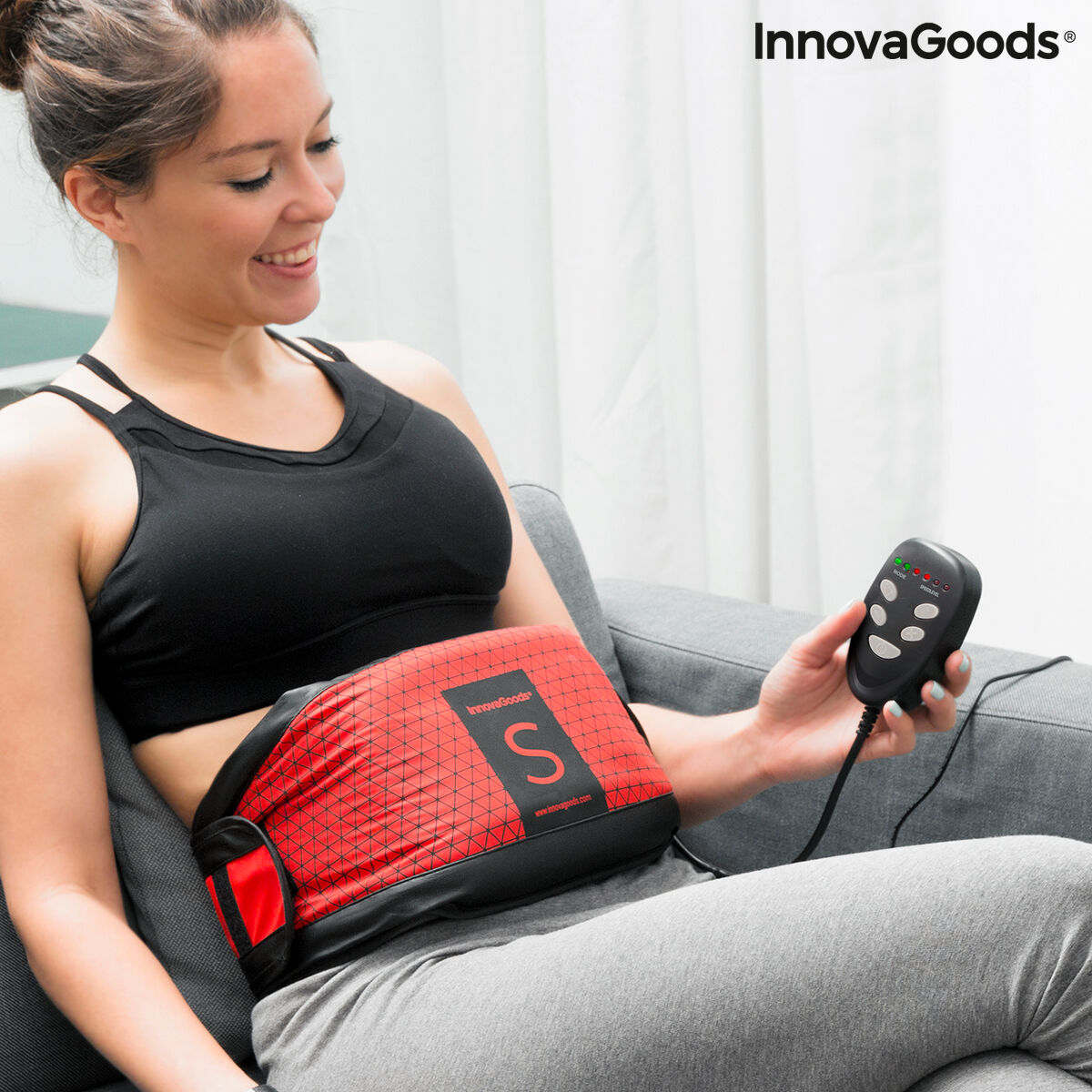 Sportsbælte Innovagoods Ig Rød Refurbished A