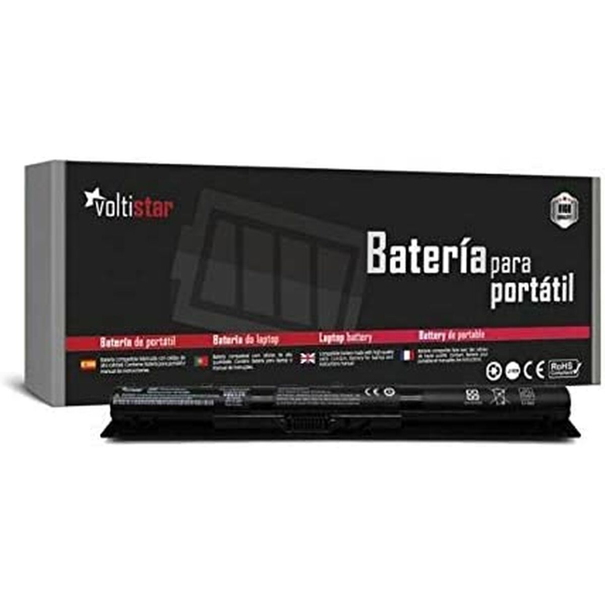 Laptop Batteri Bat  Sort   Mah