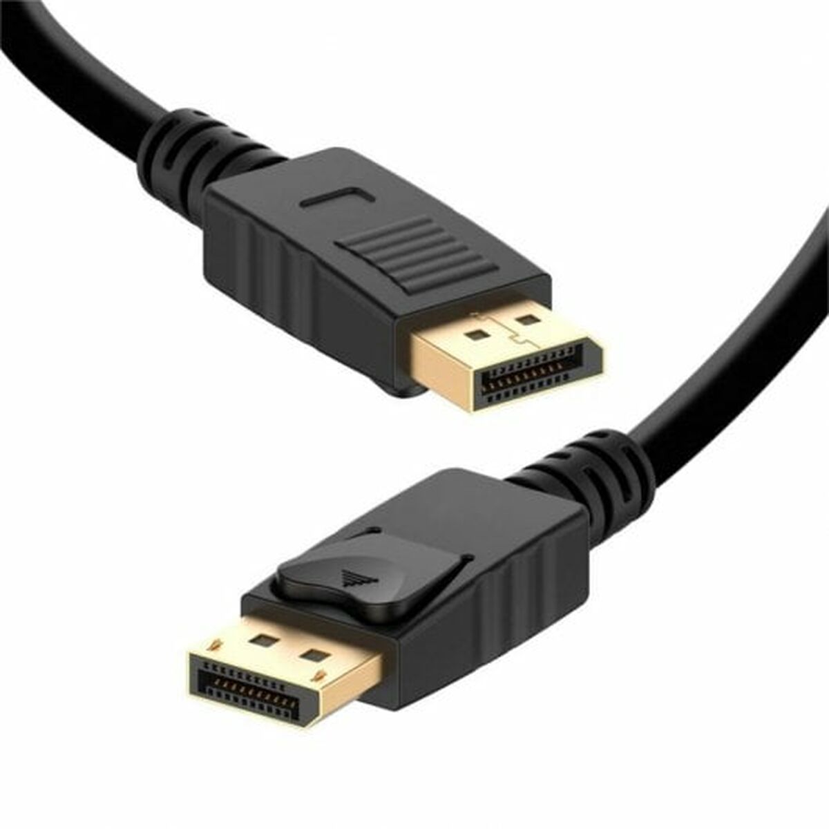 Displayport Kabel Pccom Pcces Cab Dp M Sort  K Ultra Hd   M
