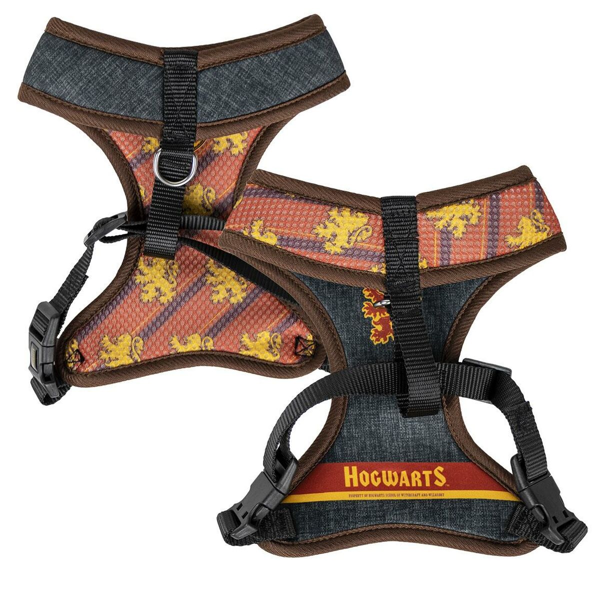 Hundesele Harry Potter Vendbar Rød Xs