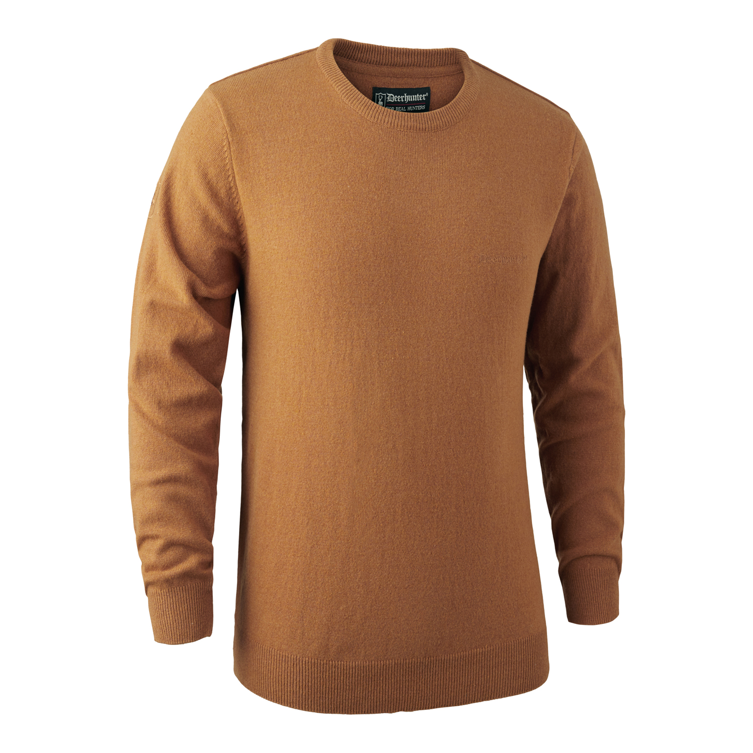 Brighton Strik Med Rund Hals   Yellow Melange   S
