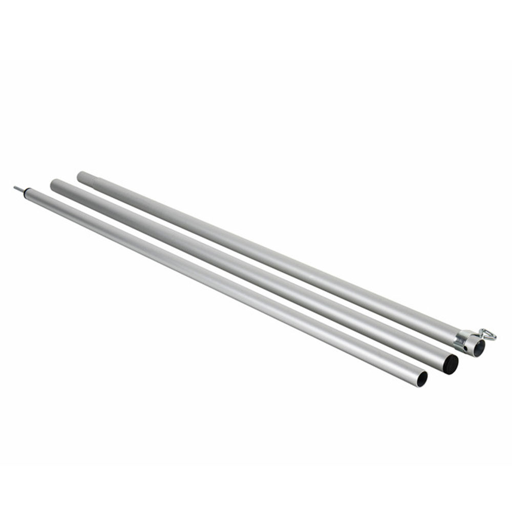 Justerbar Teltstang i Aluminium - 3 Delt Teleskop Model