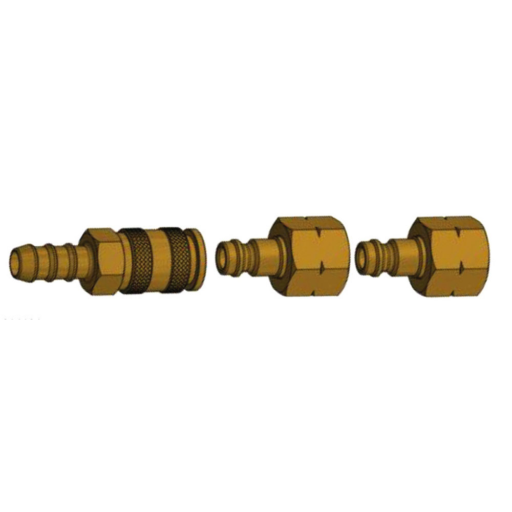 Koblingstykke Med Quick Release Kobling   Slangestuds   Mm
