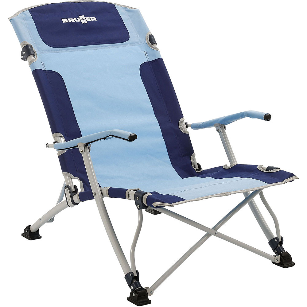 Brunner  Bula Xl  Strandstol Blå