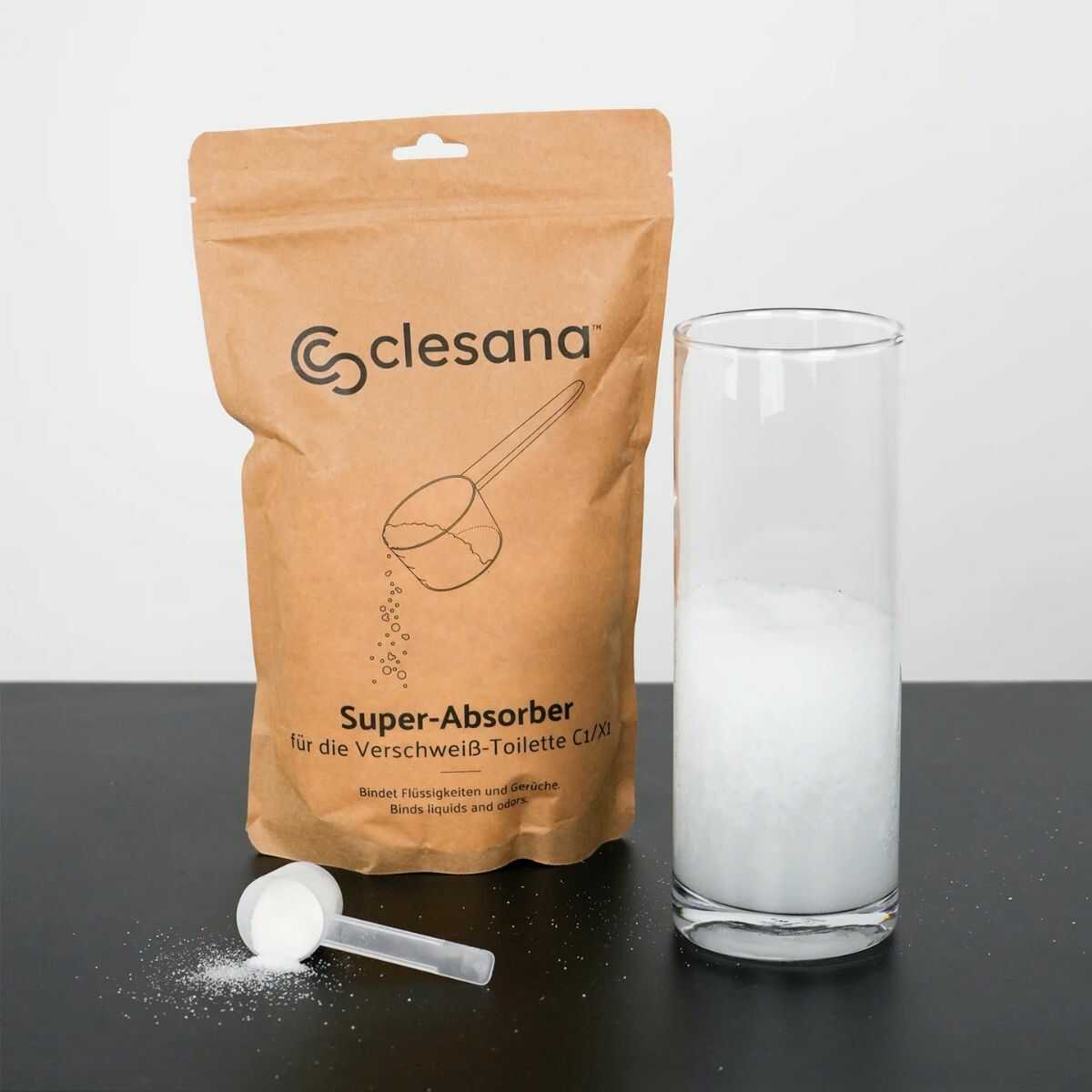 Absorberingspulver  Quot Clesana C    X Quot    Kg