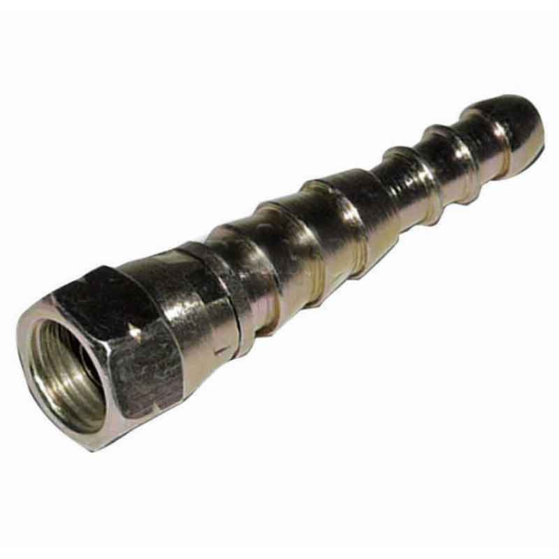 Slangespids Lavtryk med Omløber til Gasfittings 8/10 mm