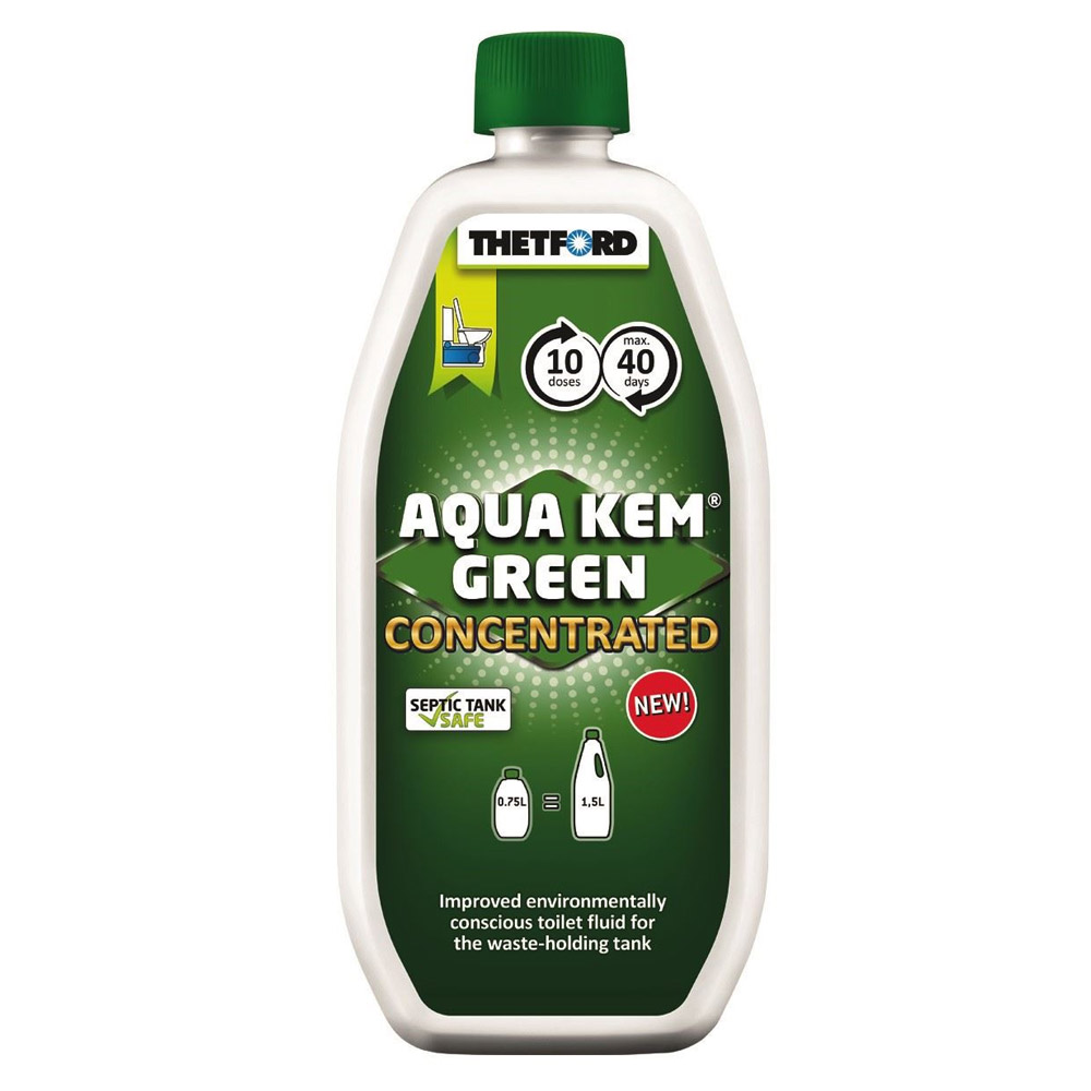 Thetford Aqua Kem Green - Miljøvenlig Toiletvæske 750 ml