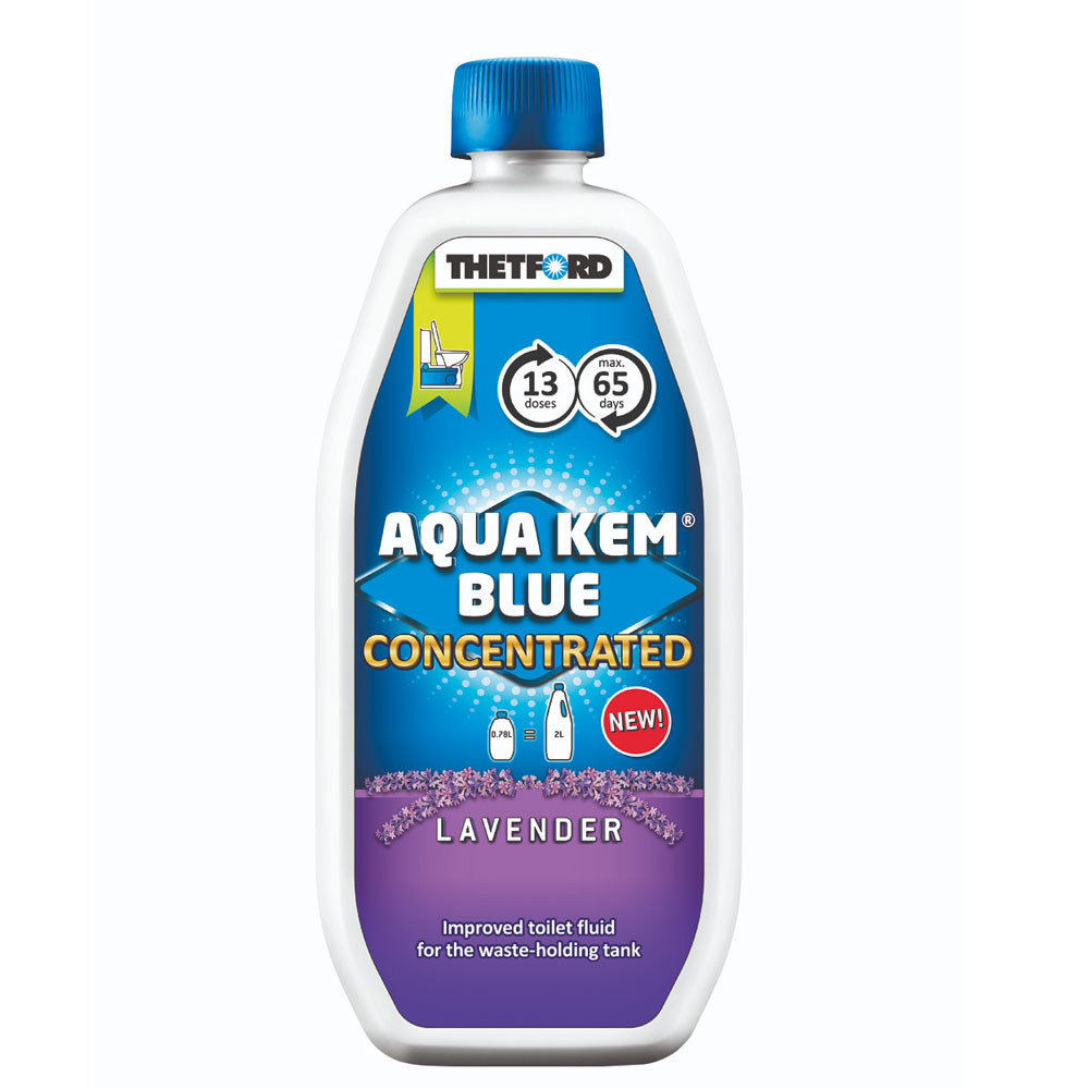 Thetford Aqua Kem Blue Koncentreret Toiletvæske 780 Ml Lavendel