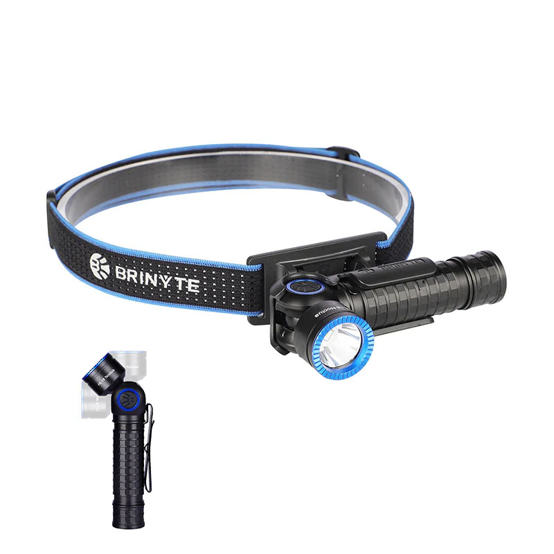 Brinyte HL18 Pandelampe - 1600 Lumen til Jagt og Outdoor
