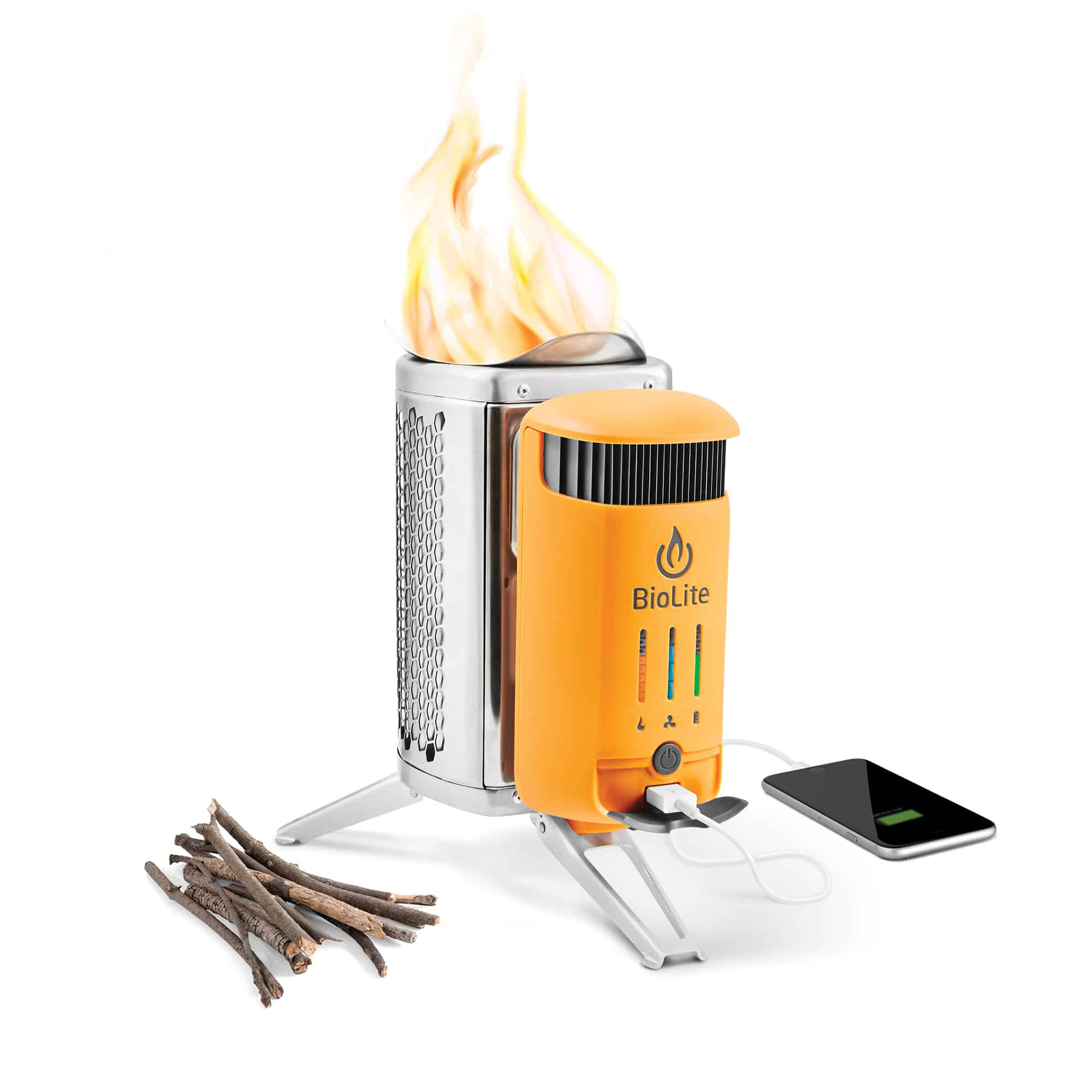 Biolite Campstove 2 – Campingkøkken med lys og strøm