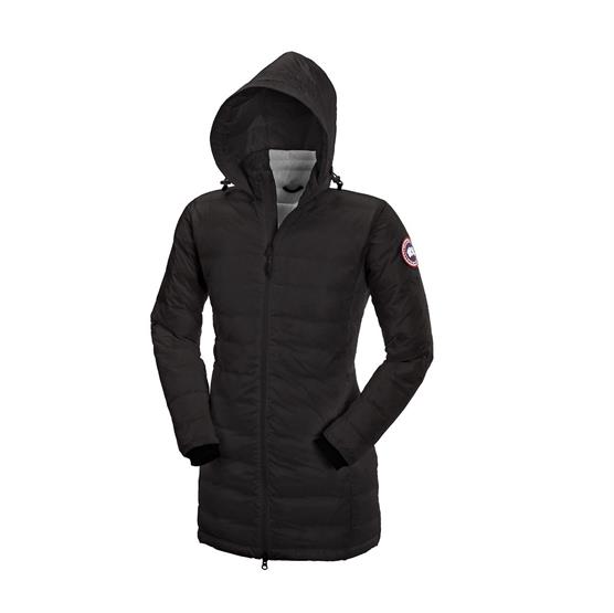 Canada Goose Camp Hooded Dunjakke - Black Udsalg!