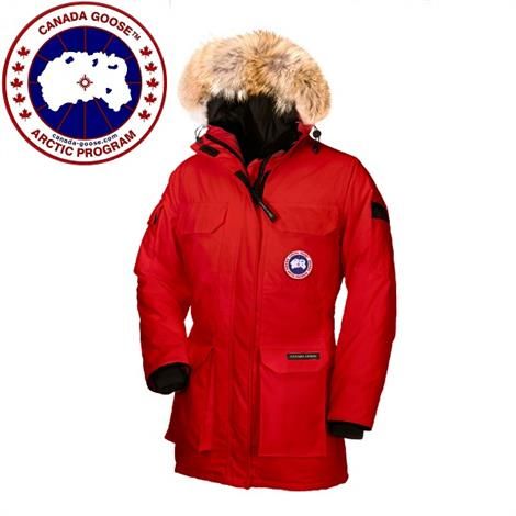 Canada Goose Expedition Parka til damer - Rød