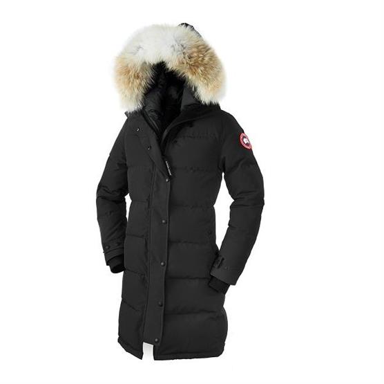 Canada Goose Shelburne Parka til damer - Sort vinterjakke