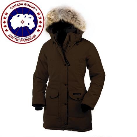 Canada Goose Trillium Parka til kvinder - Brun Vinterjakke