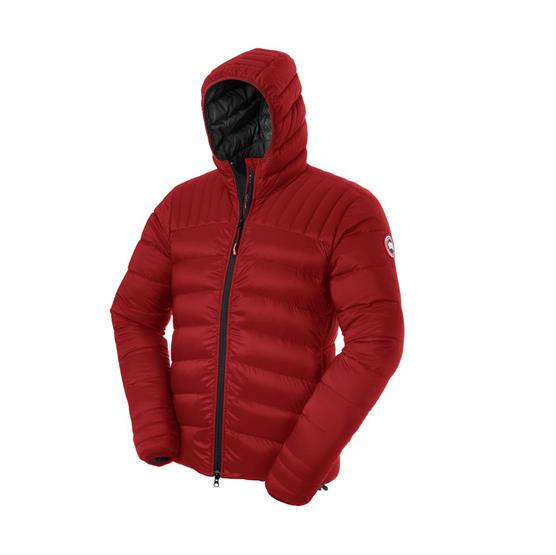 Canada Goose Brookvale Hoody til Mænd - Rød/Sort