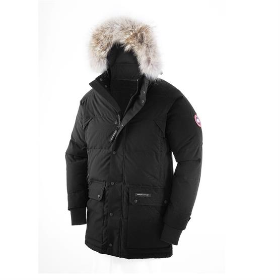 Canada Goose Emory Parka til mænd - Sort vinterjakke