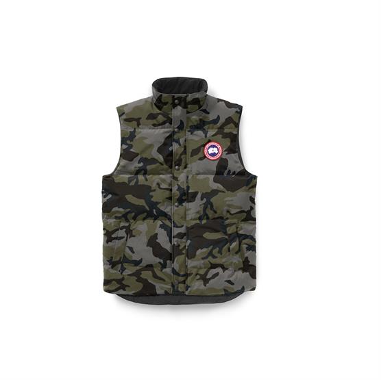 Canada Goose Garson Crew Vest i Classic Camo Coastal