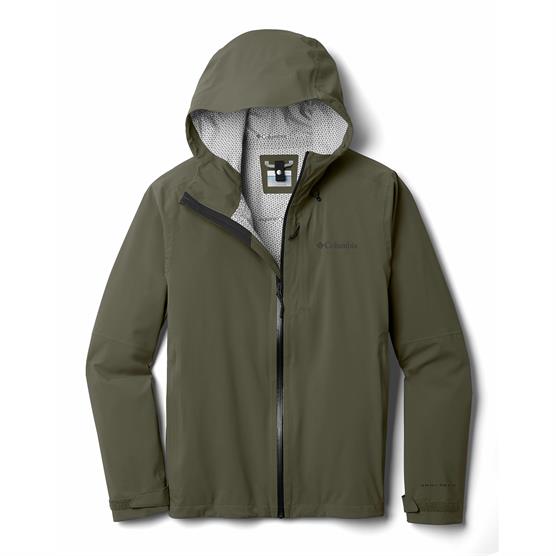 Columbia Omni-Tech Ampli Dry Shell Herre Jakke - Sten Grøn