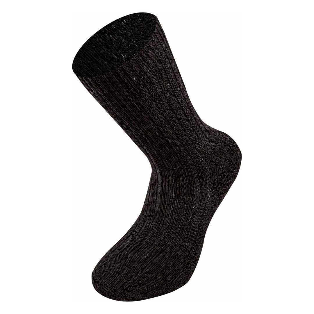 Vandresokker   Highlander Combat Sock   Uld   Sort