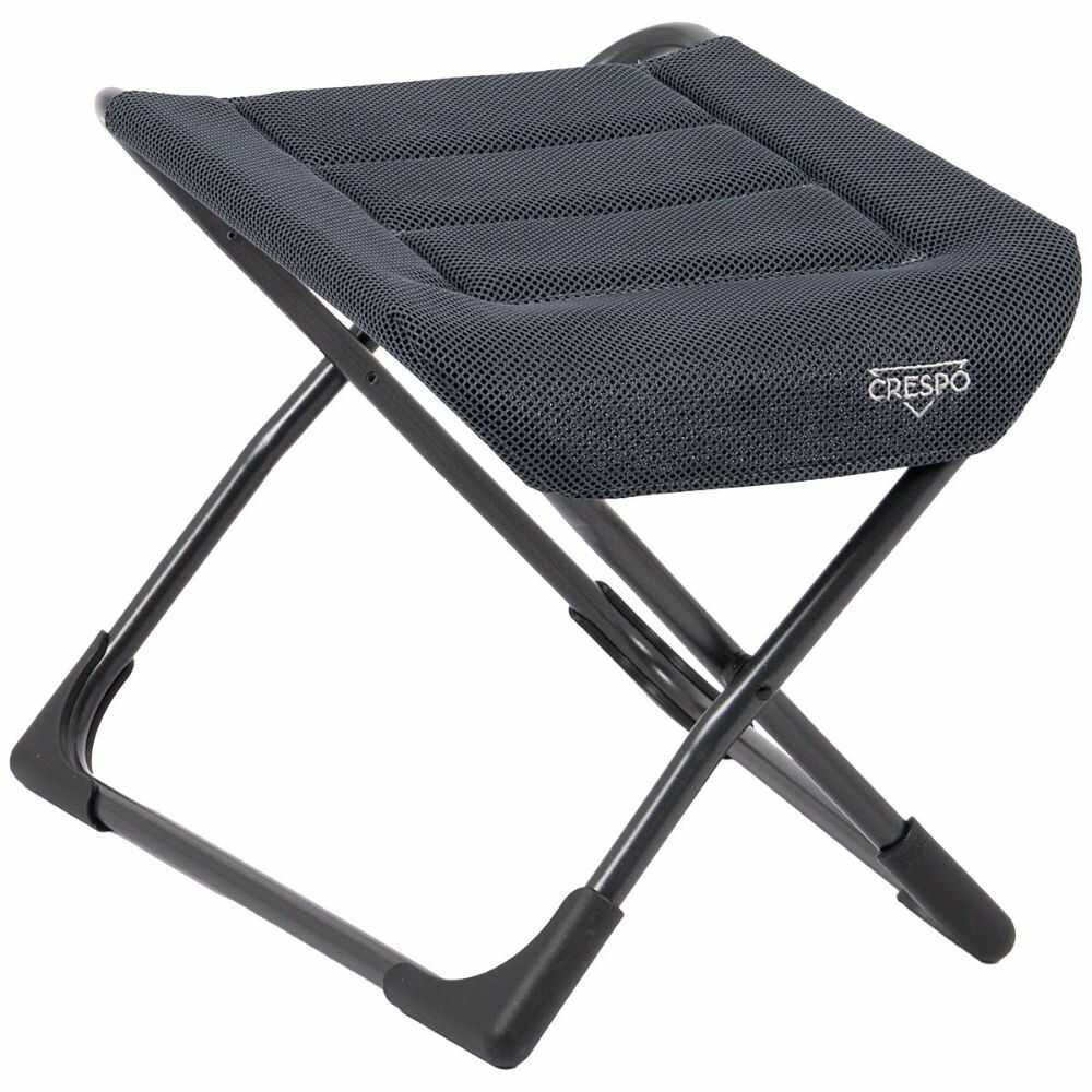 Crespo Air Deluxe Fodskammel Ap  Grå