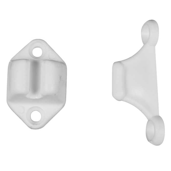 Dørholder Plast   Dele  Hvid