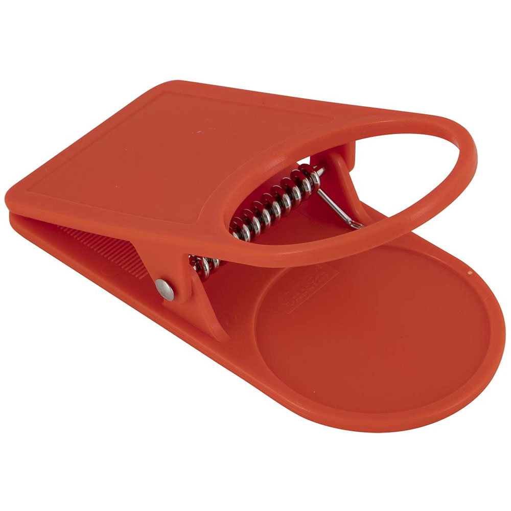 Gimex Drinkclips i Orange – Ideel til Camping og Servering