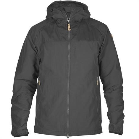 Fjällräven Abisko Hybrid Jakke til Mænd - Mørkegrå Sommerjakke