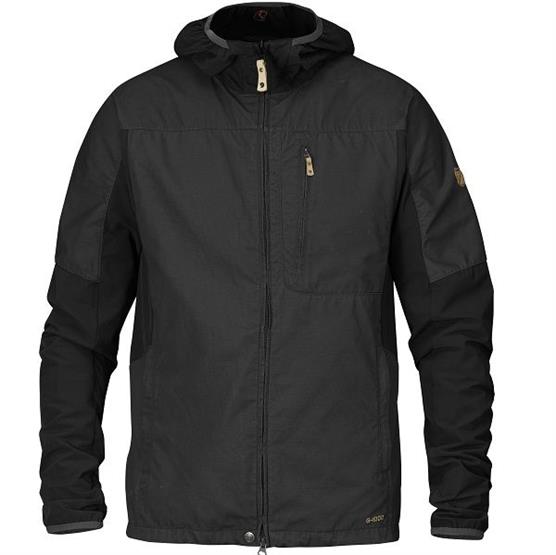 Fjällräven Abisko Softshell Jakke til Mænd – Sort Udsalg!