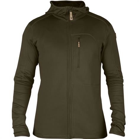 Fjällräven Keb Fleece Jakke til Mænd - Mørk Oliven