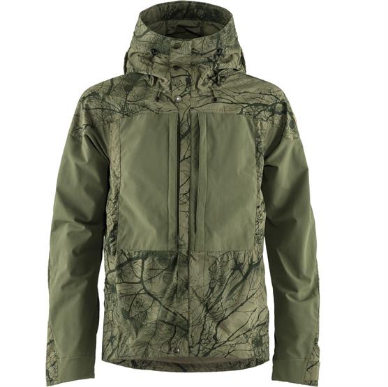 Fjällräven Keb Jakke til Mænd - Grøn Camo Tilbud!