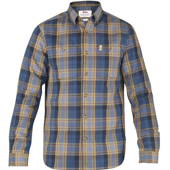 Fjällräven Kiruna Heavy Twill Skjorte - Uncle Blue