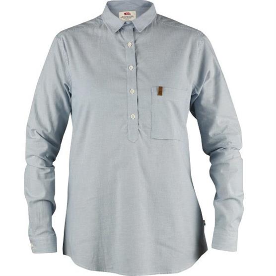 Fj? Llr? Ven Kiruna Shirt L S Womens  Sky Blue