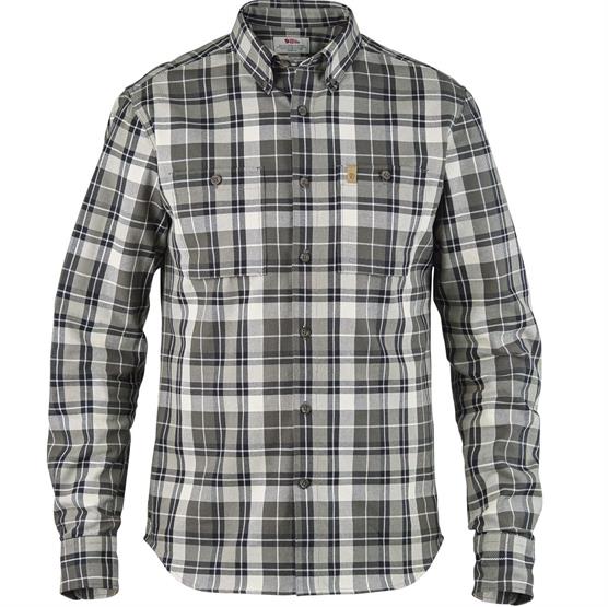 Fjällräven Kiruna Heavy Twill Skjorte til Mænd - Mountain Grey
