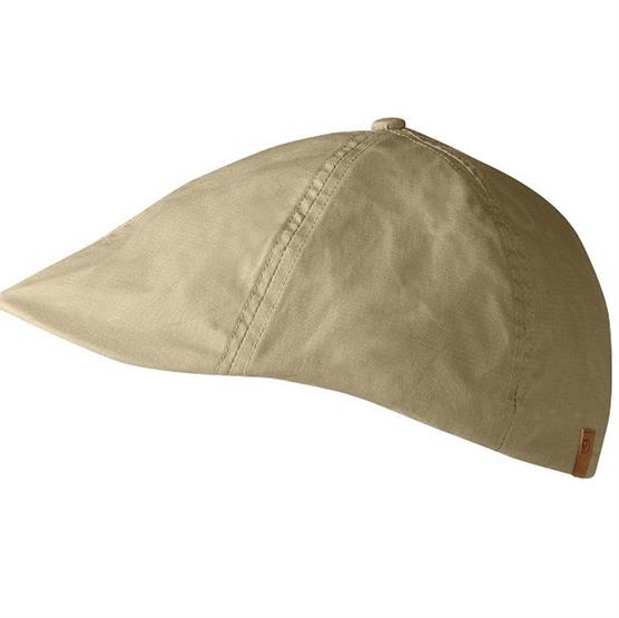 Fjällräven Övik Flat Cap i Sand - Klassisk Stil