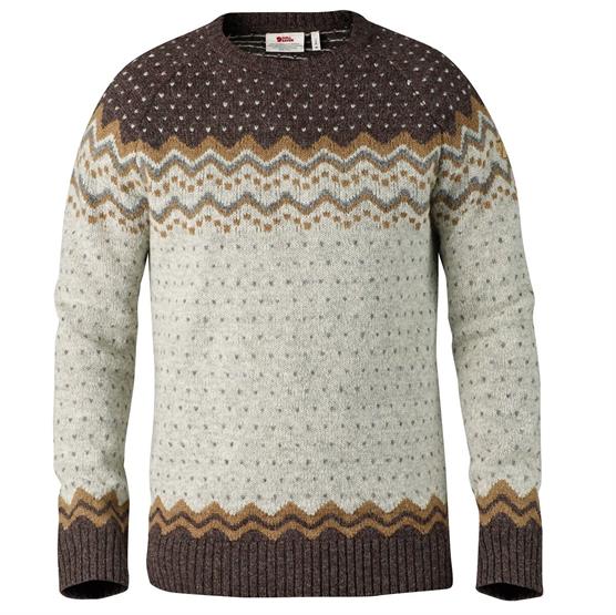 Fjällräven Övik Strikket Sweater til Mænd - Sand