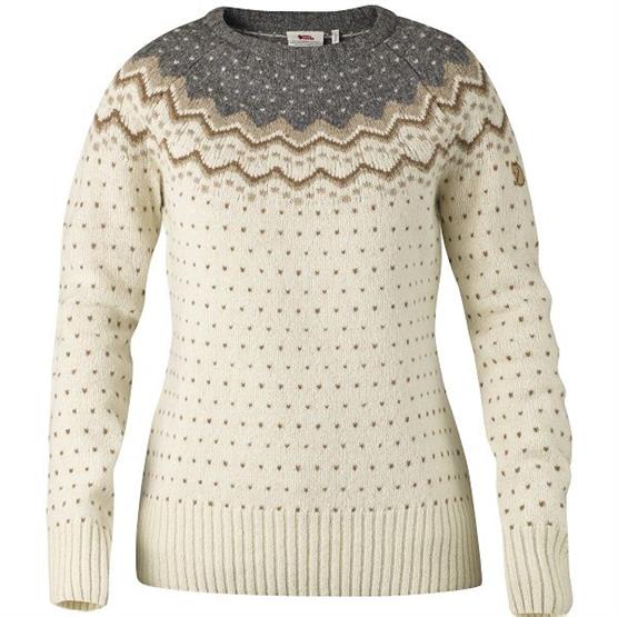 Fjällräven Övik Strikket Sweater til kvinder - Sand
