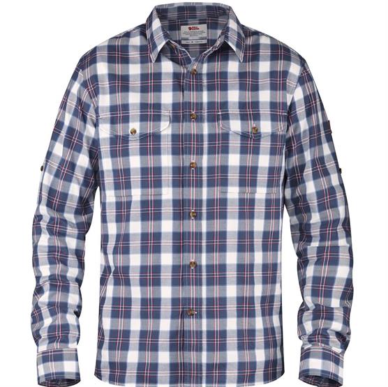 Fjällräven Singi Flannel Skjorte til Mænd - Uncle Blue