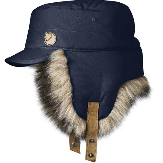 Fjällräven Woodsman Cap - Klassisk vinterhat med retro stil