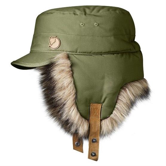 Fjällräven Woodsman Cap – Klassisk Vinterhat i Retro Stil