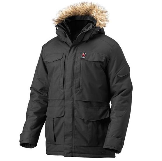 Fjällräven Yupik Parka Classic Herre - Vinterjakke i Sort