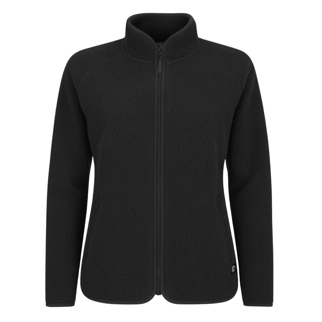 Fleecetrøje Dame   Treklife Sherpa V    Sort