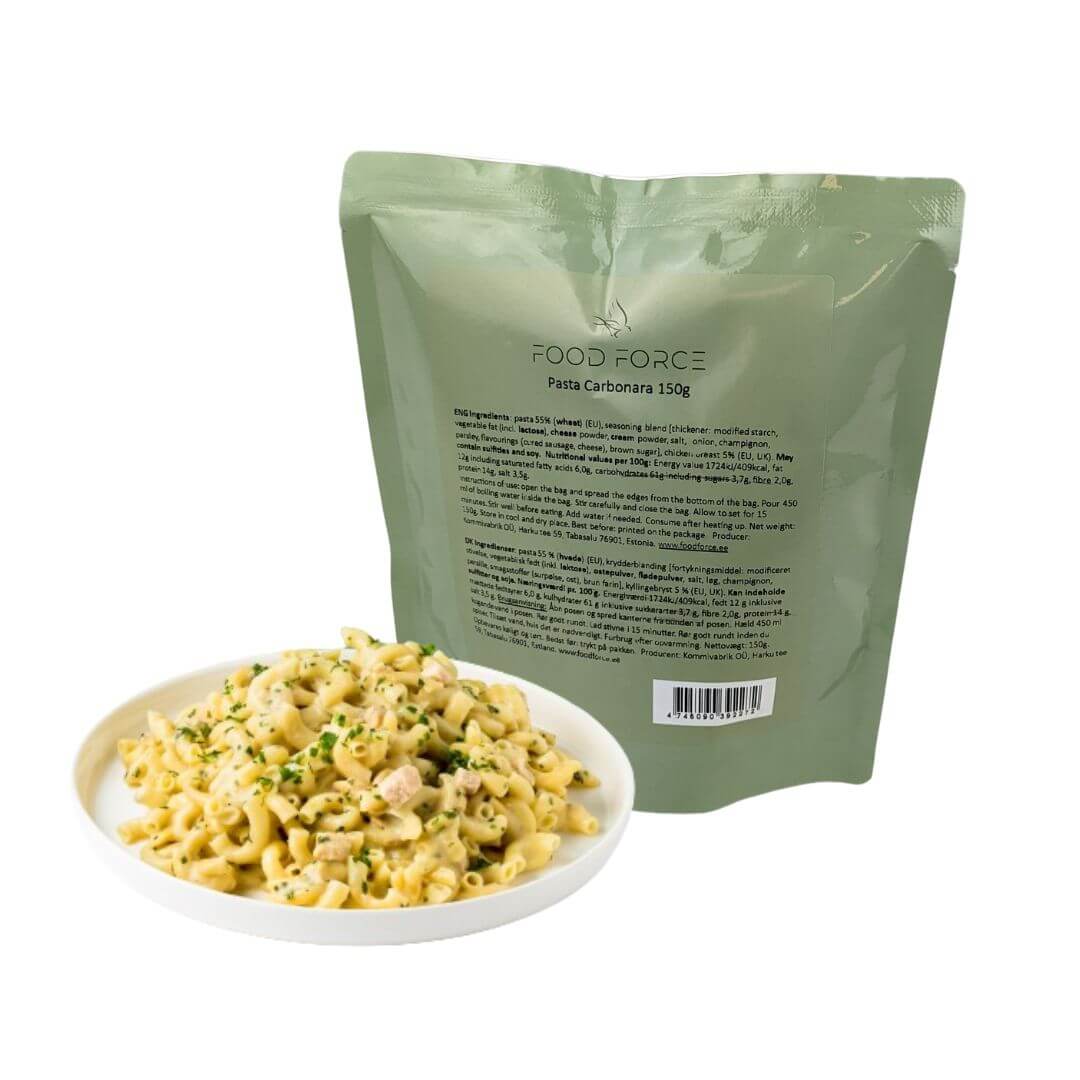 Frysetørret Mad   Pasta Carbonara