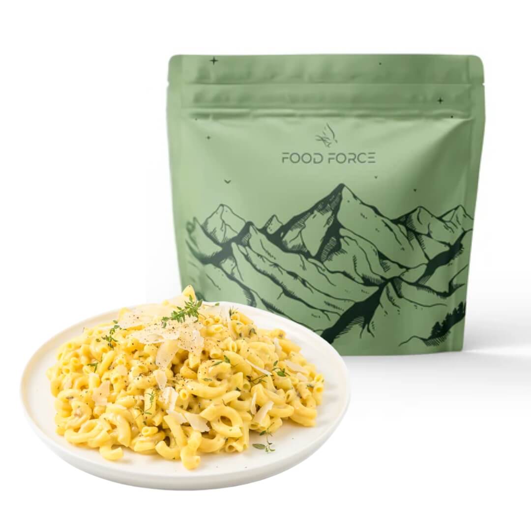 Frysetørret Mad   Pasta Med Ost  Vegetarisk