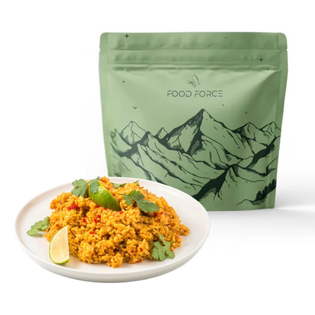 Frysetørret Mad   Thai Ret Med Grøntsager  Vegetarisk